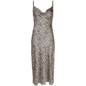 APPARIS Spaghetti Strap Leopard Print Dress size medium